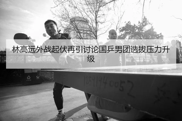 林高远外战起伏再引讨论国乒男团选拔压力升级